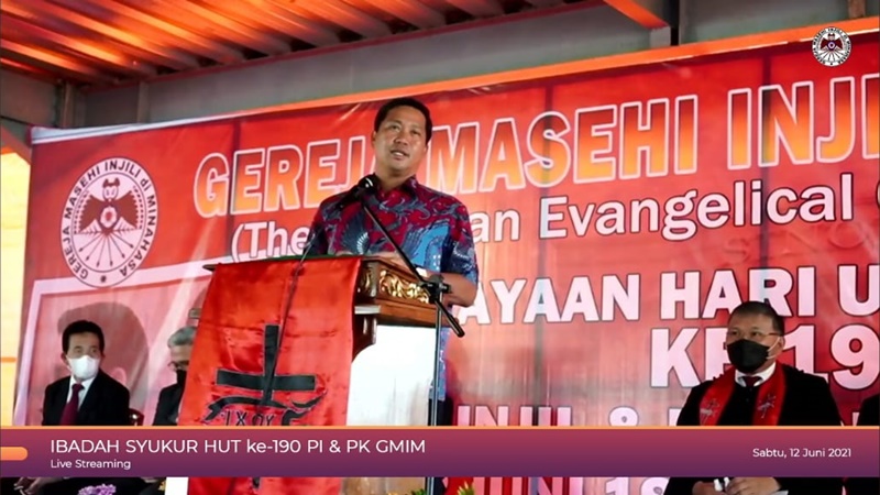 Steven Kandouw Sebut Kondisi Covid-19 di Sulut Menggembirakan