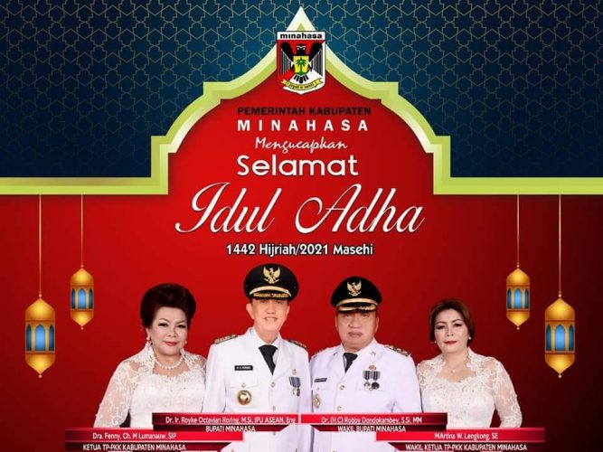 Royke Roring Ucapkan Selamat Hari Raya Idul Adha