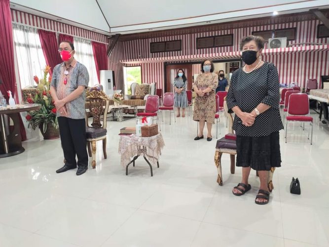 Royke Roring Ucapkan Selamat Hari Minggu Dan Patuhi Protokol Kesehatan