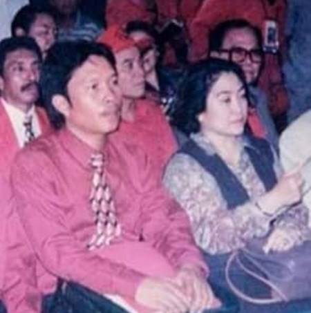 Franky Wongkar dan Megawati Soekarnoputri (foto IST)
