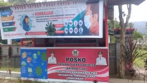 Di Kakaskasen 3, Posko PPKM Lingkungan “Sepi”