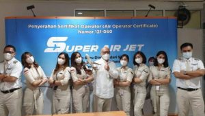 Berkonsep Milenial, Super Air Jet Kantongi Sertifikat Operator Penerbangan