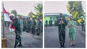 Resmi Jabat Dandim, Letkol Arm Lukas M Sormin Jalani Tradisi Masuk Kodim 1301/Sangihe
