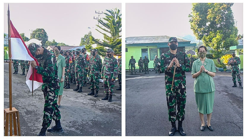 Resmi Jabat Dandim, Letkol Arm Lukas M Sormin Jalani Tradisi Masuk Kodim 1301/Sangihe
