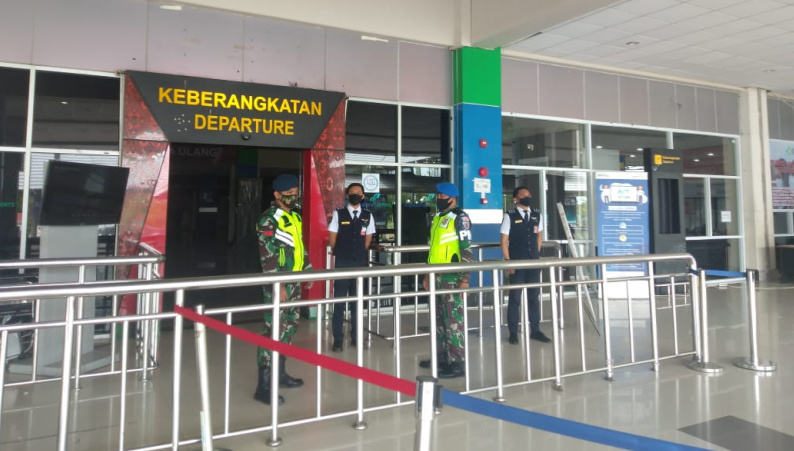 Pengamanan Bandara Sam Ratulangi Diperketat