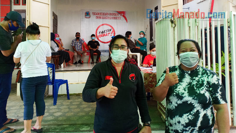 Pala dan Ranting PDIP Kleak Selenggarakan Vaksinasi Sasar 3 Lingkungan
