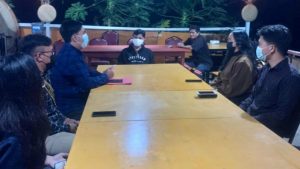 Putra Putri Pendidikan Sulut, Minahasa dan Tomohon Temui Jemmy Ringkuangan