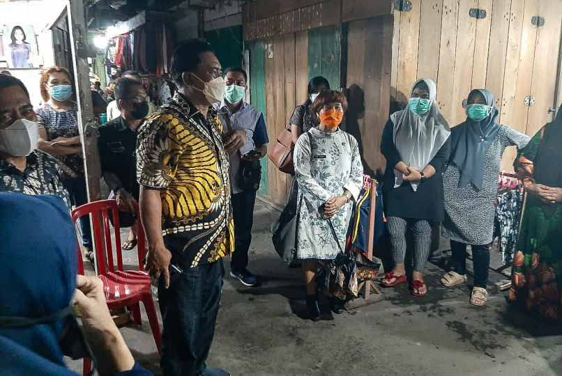 Tinjau Keadaan Pasar Trikora, Bupati Jabes Gaghana Sebut Agustus Mendatang Mulai Dimodernisasi
