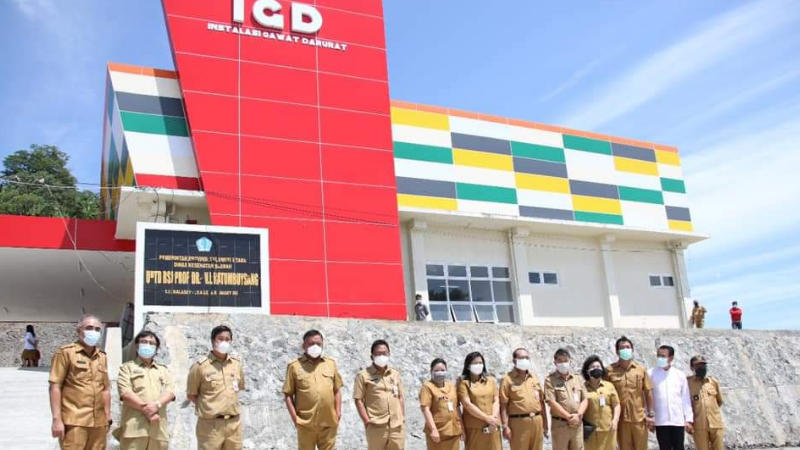 Siap Beroperasi, Gubernur Olly Dondokambey Resmikan RSJ Prof Dr VL Ratumbuysang