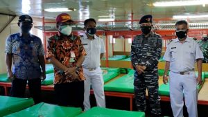 Cek Fasilitas KM Tatamailau, Wali Kota Bitung Sebut Nama Olly Dondokambey dan Budi Sumadi