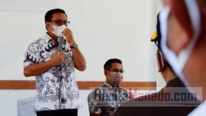 Tekan Kasus Covid-19, Maurits Mantiri – Hengky Honandar Ajak Terapkan “Jam 9,15 Menit”