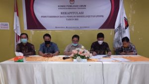 KPU Gelar Rekapitulasi PDB, Pemilih Mitra Bulan Juni 84.698