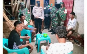 Masih Ada yang Langgar Prokes, TNI-Polri di Pulau Kabaruan Turun Tangan Beri Edukasi