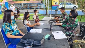 Serbuan Vaksinasi Lanud Sam Ratulangi, Ada Yang Takut Jarum Suntik