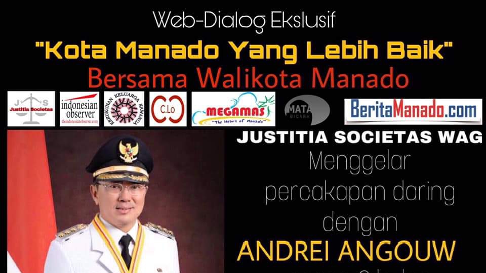 Justitia Societas Dialog Eksklusif Bersama Andrei Angouw, Catat Waktunya