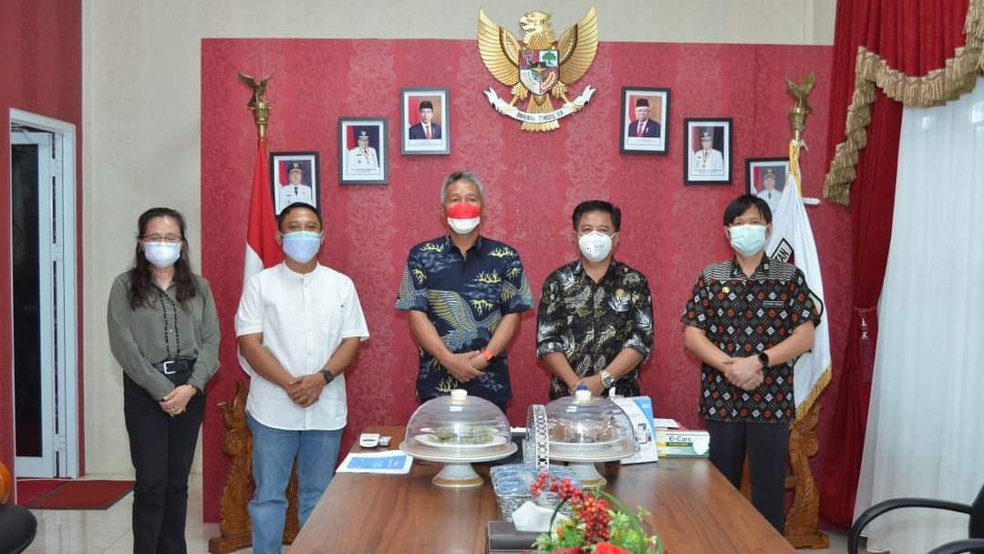 Ini Yang Dibahas PT. Sasa Inti dan RSUD Amurang Saat Bertemu Bupati Minsel