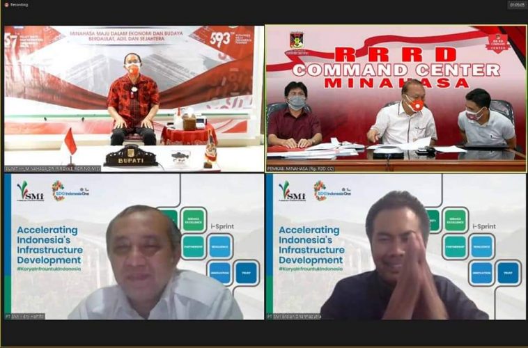 Bupati Minahasa Royke Roring Bahas Pinjaman Pemulihan Ekonomi Nasional 9 Bupati Minahasa Royke Roring Bahas Pinjaman Pemulihan Ekonomi Nasional