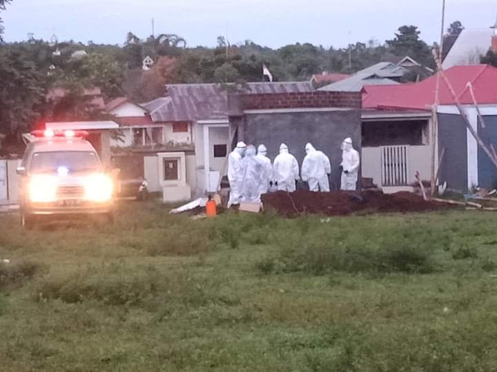 Wartawan Minahasa Varly Pantow Jadi Relawan Pemakaman Jenazah Covid-19