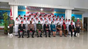 3 Minggu Dikarantina, 23 Paskibra Tomohon Kini Siap Beraksi