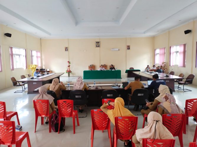 Jalankan Fungsi Kontrol, DPRD Bolmut Gelar Raker Terkait Evaluasi Serapan Anggaran APBD