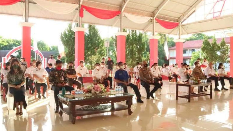 Bupati Joune Ganda Lantik Gugus Tugas GNRM Minut