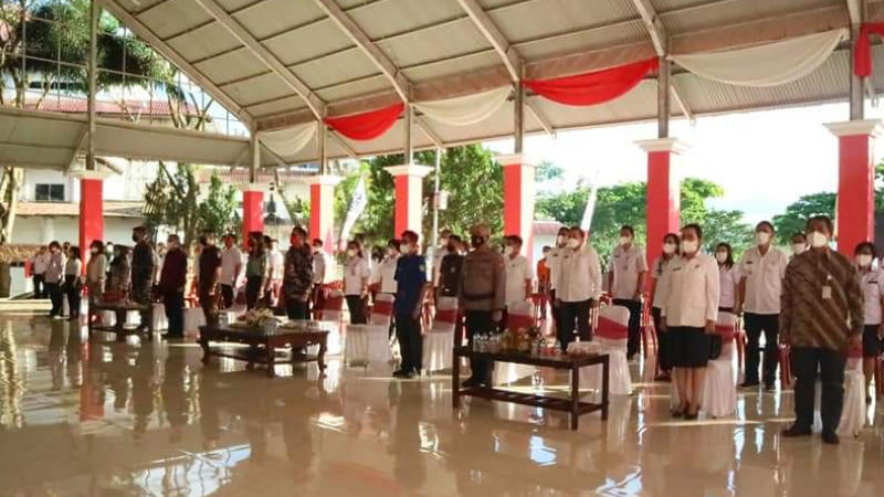 Bupati Joune Ganda Lantik Gugus Tugas GNRM Minut