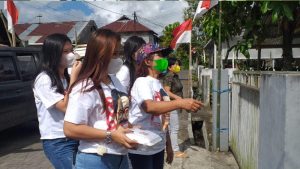 Relawan Muhaimin Peduli Minahasa Bantu Nakes dan Warga Isoman