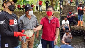 Budidaya Ikan Air Tawar Menjanjikan, Bupati Joune Ganda Motivasi Masyarakat Contohi Kelompok SEHATI
