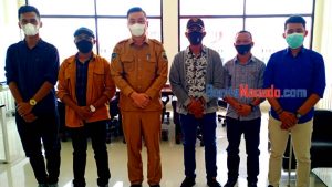Lalukan Silaturahmi, Pemuda Katolik Komcab Kaimana Temui Bupati Freddy Thie dan Wabup Hasbulla Furuada