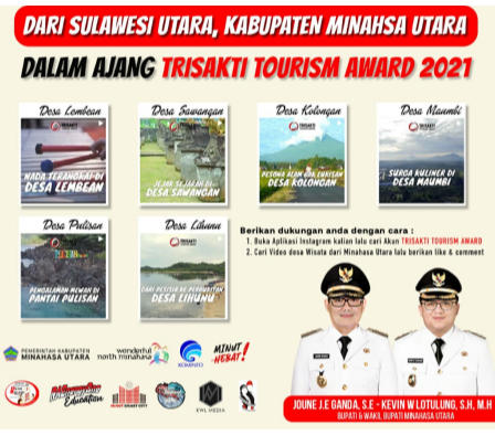 Joune Ganda Bawa 6 Desa Berlomba di Trisakti Tourism Award, Ayo Like!