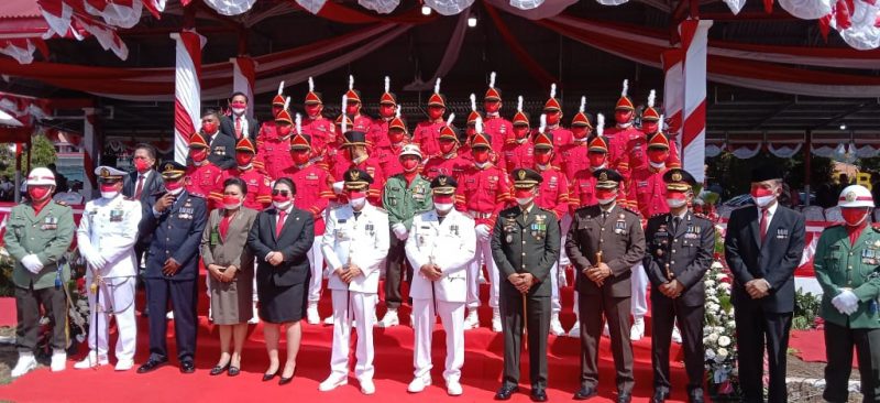 Berlangsung Sederhana, Royke Roring Gelorakan Semangat HUT ke-76 RI Bagi Rakyat Minahasa