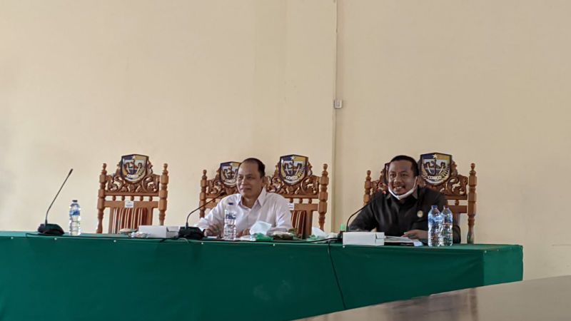 Jalankan Fungsi Kontrol, DPRD Bolmut Gelar Raker Terkait Evaluasi Serapan Anggaran APBD