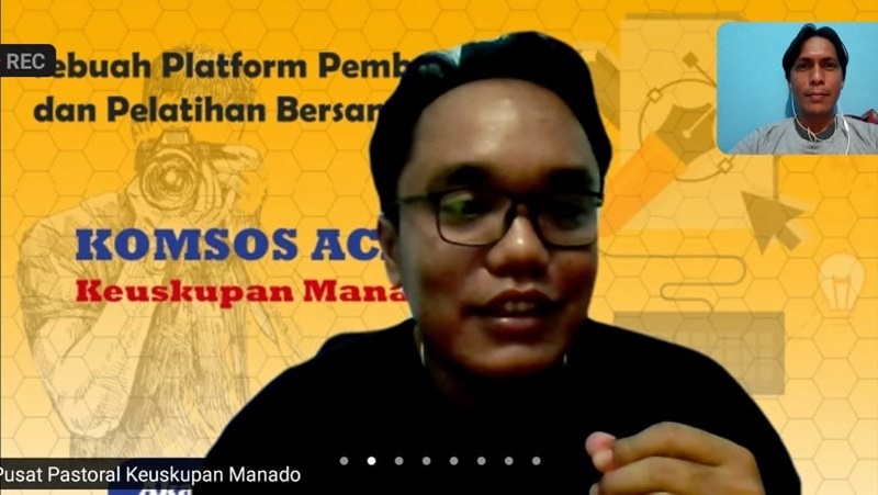 Masa Pandemi COVID-19, Komisi Komsos Keuskupan Manado Buat Terobosan Ini