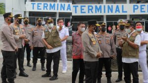 Gotong Royong Pencegahan dan Penanganan COVID-19 di Bitung, Wakapolda: Patut Ditiru Daerah Lain