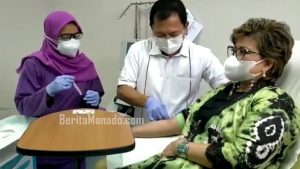 Senator Maya Rumantir Jalani Proses Penerimaan Vaksin Nusantara
