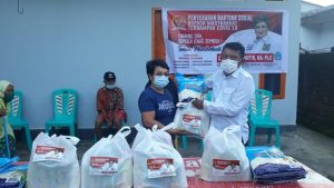 Senator Maya Rumantir Bantu Warga Sulut Yang Sedang Isoman