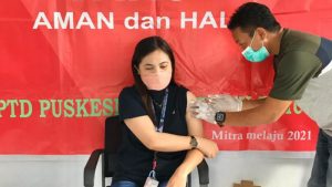 Pemkab Mitra Mulai Berikan Vaksin Booster bagi Nakes