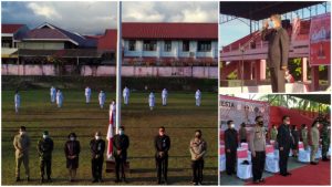 Jesaja Legi Kukuhkan Paskibraka Kabupaten Mitra