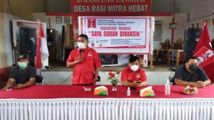 Ajak Masyarakat Bentuk Kekebalan, PA GMNI Mitra Gencarkan Vaksinasi