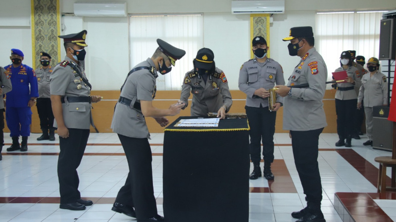 AKBP Indrapramana SIK Pamit Tinggalkan Polres Bitung, Penggantinya AKBP Alam Kusuma Irawan