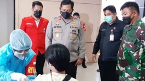 Targetkan Ratusan Orang, Vaksinasi GMNI Sulut Diapresiasi