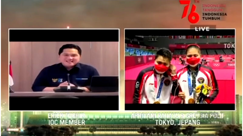 Perjuangan Dibalik Prestasi Ganda Putri Indonesia, Greysia Polii Ungkap Peran Erick Thohir