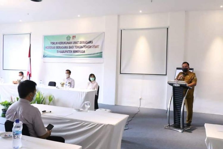 Sosialisasikan Moderasi Beragama, Robby Dondokambey Minta FKUB Jadi Wadah Resolusi Konflik