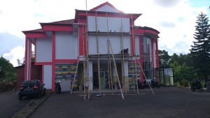 Dispar Tomohon Kucurkan Rp90 Juta Lebih Ganti Warna Kantor Jadi “Merah Putih”
