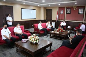 Temui Olly Dondokambey, Caroll Senduk Perkuat Sinergitas