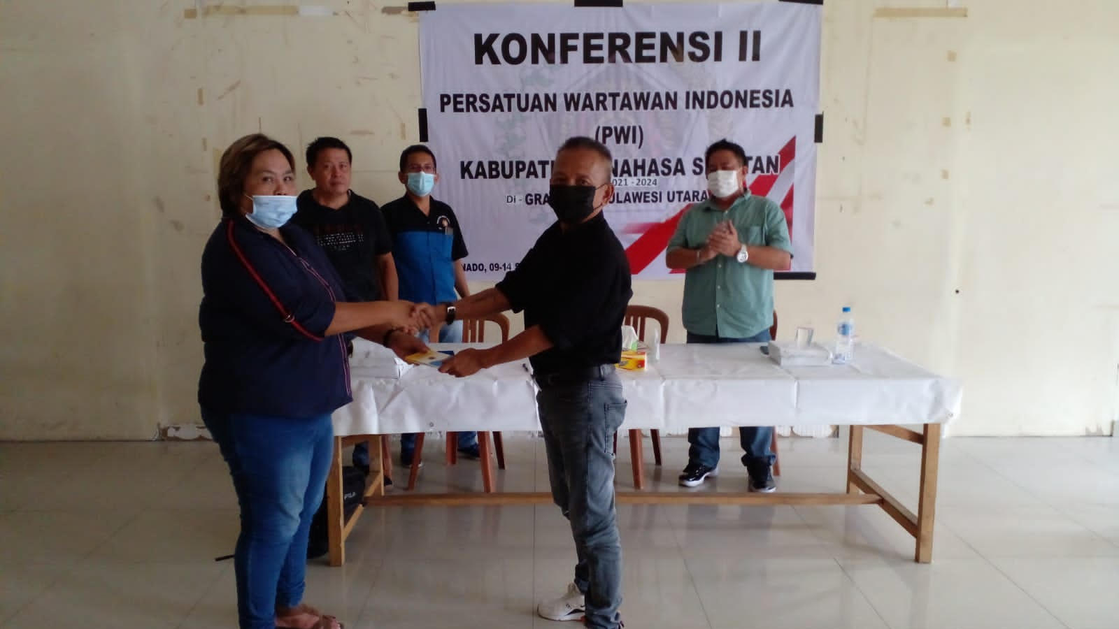 Sah Nahkodai PWI Minsel, Maurien Winerungan: Siap Laksanakan Perintah Organisasi