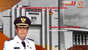 Royke Roring terpilih Bupati Terpopuler di Media Digital 2021