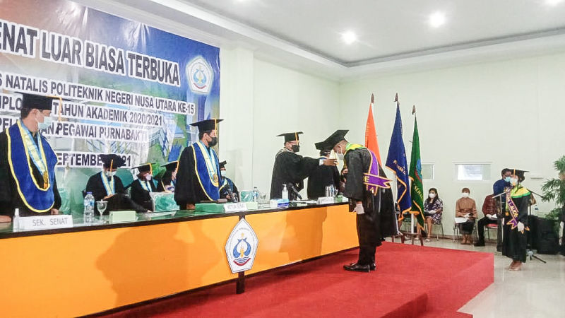 Polnustar Gelar Wisuda Tahun Akademik 2020/2021, Luluskan 114 Mahasiswa
