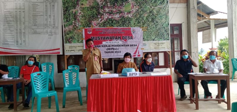 Musdes RKPDes Lompad Baru Ditetapkan, Camat Franklin Mokoagow: Jalankan Sesuai Aturan