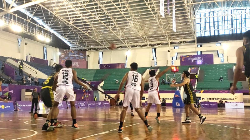 Kalahkan Jatim, Tim Basket Sulut Cetak Sejarah di PON Papua